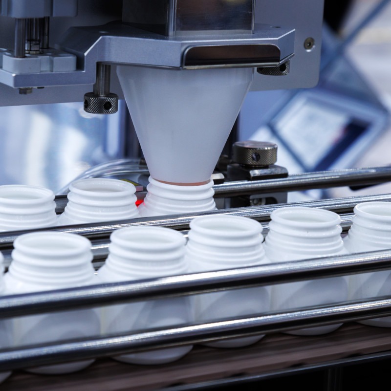 Contract Manufacturing - filling of bottles