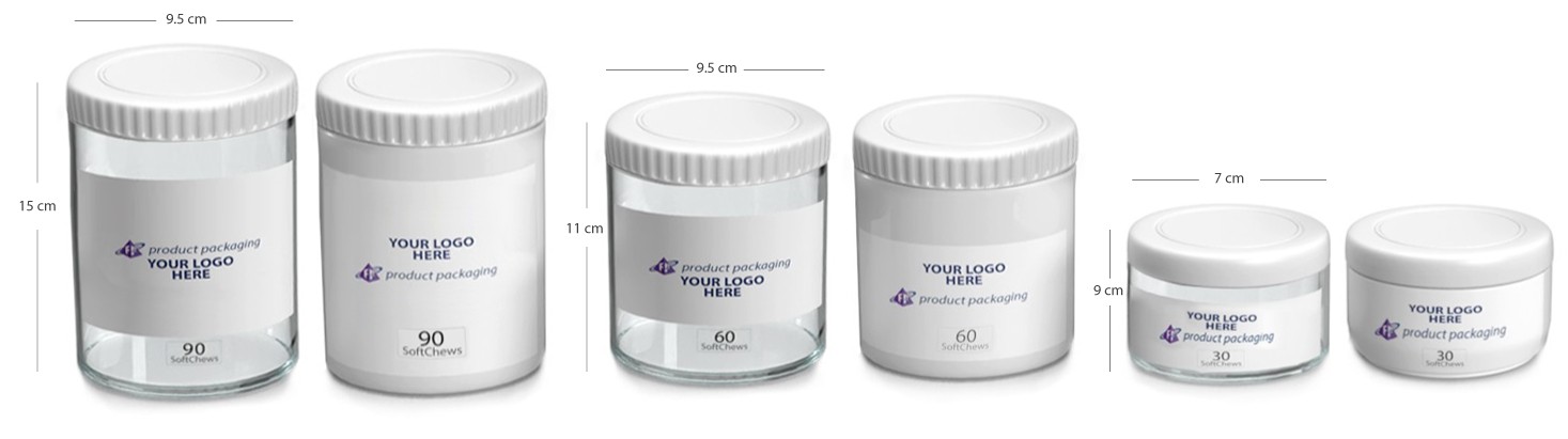 custom supplements packaging jars products glass plastic vitamins foodpharma manufacturer USA