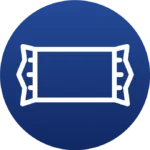 Bars circle icon