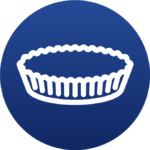 Cups circle icon