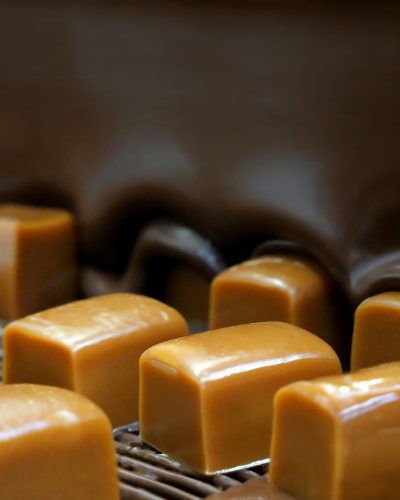 Chocolate Covered Rich Caramel Candies FoodPharma